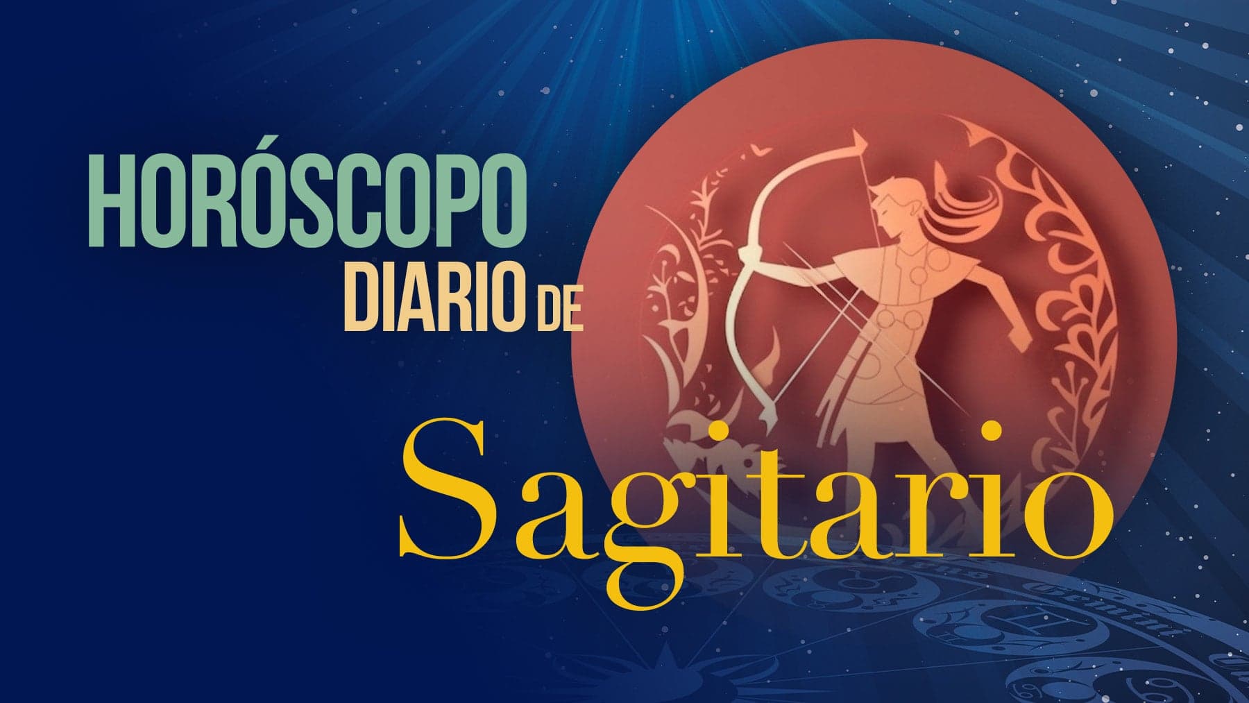 Horóscopo para Sagitario